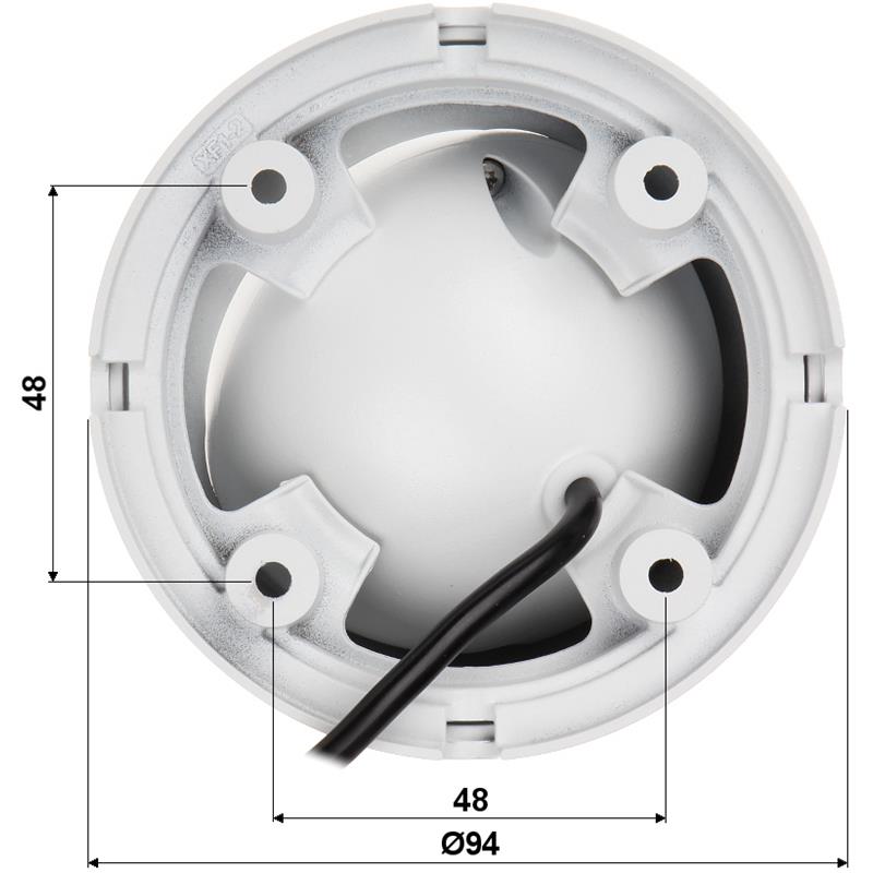 KAMERA AHD, HD-CVI, HD-TVI, PAL HAC-T2A21-0360B - 1080p 3.6 mm DAHUA