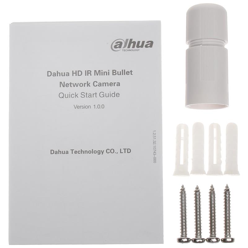 KAMERA IP IPC-HFW4631E-SE-0360B - 6.3 Mpx 3.6 mm DAHUA