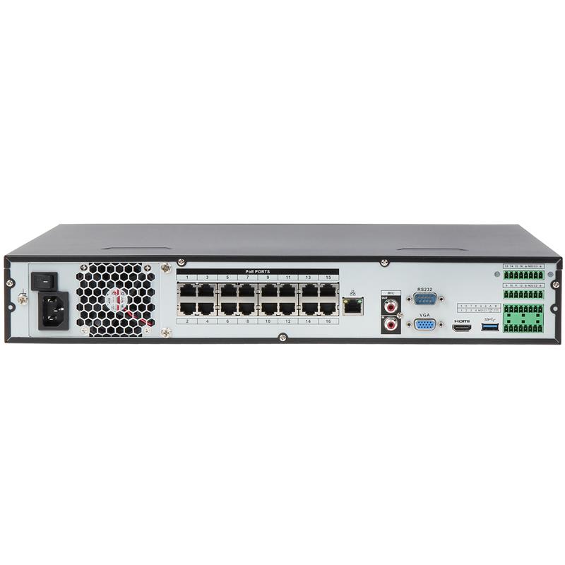 REGISTRATOR IP NVR4416-16P-4KS2 16 KANALOV +16-PORTNI SWITCH POE DAHUA