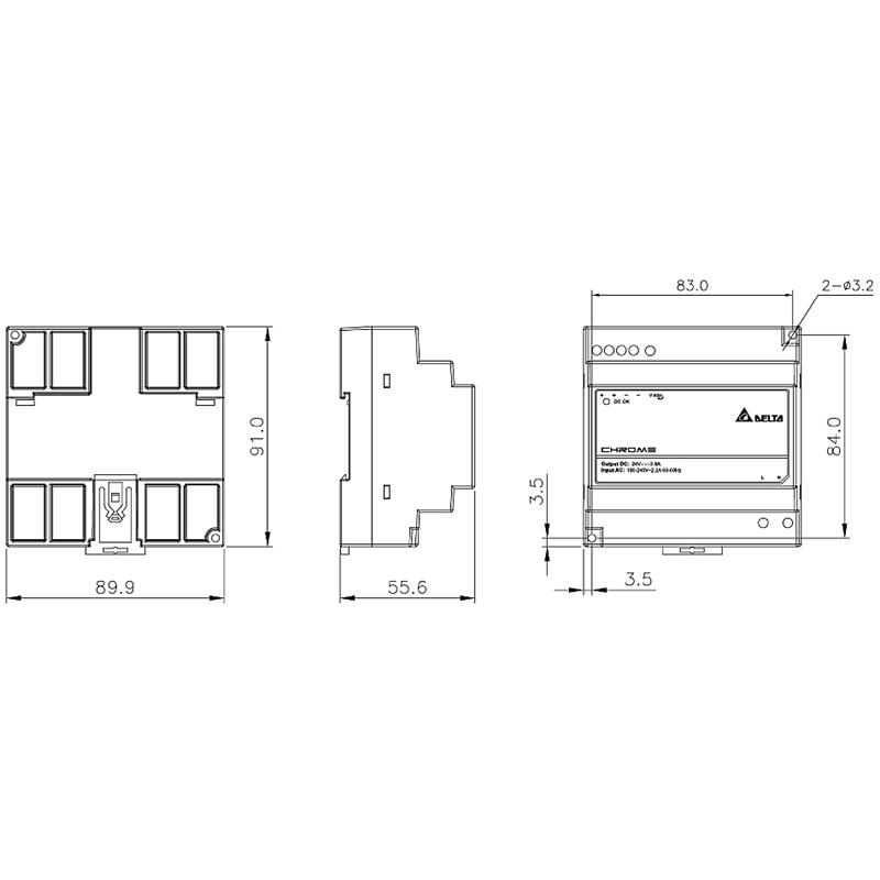 IMPULZNI NAPAJALNIK DRC-24V100W-1AZ