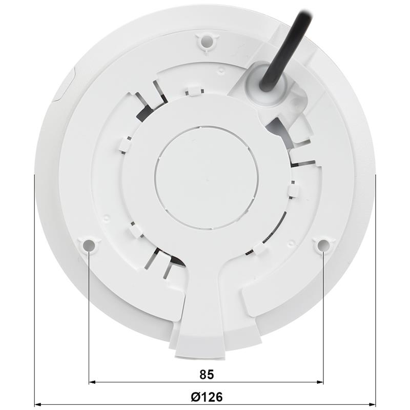 KAMERA AHD, HD-CVI, HD-TVI, PAL HAC-EW2501-0140B - 5 Mpx 1.4 mm - Fish Eye DAHUA