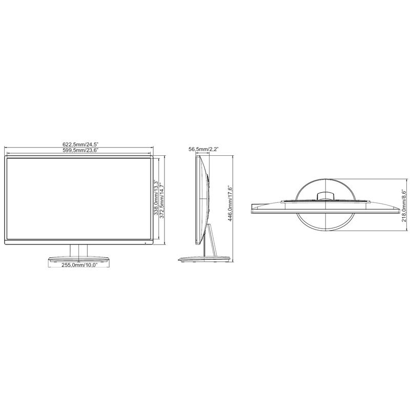 MONITOR VGA, HDMI, DP, AUDIO IIYAMA-X2783HSU-B3 27 