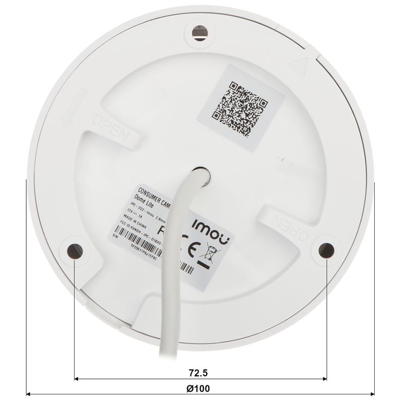 KAMERA IP IPC-D22-IMOU Wi-Fi DOME LITE - 1080p 2.8 mm