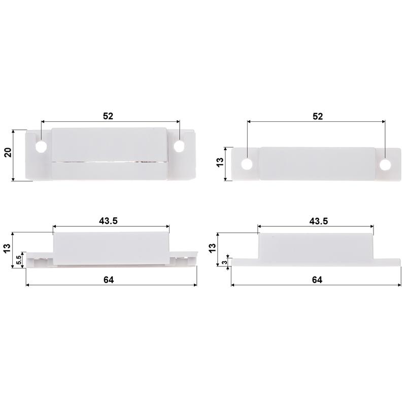 STRANSKI MAGNETNI KONTAKT KN-CA31