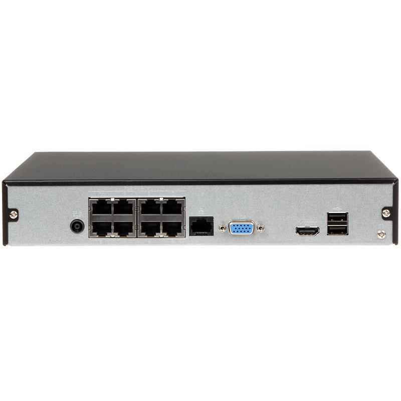 REGISTRATOR IP NVR1B08HS-8P/E 8 KANALOV +8-PORTNI SWITCH POE EZ-IP DAHUA