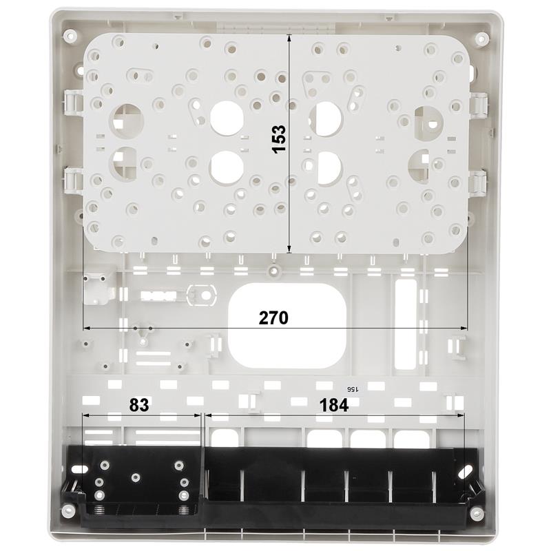 OHIŠJE ZA PLOŠČE ALARMNIH CENTRAL OPU-3-P SATEL