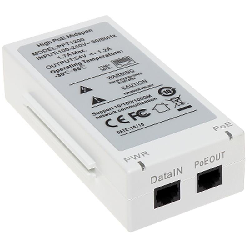 NAPAJALNIK HIGH POE PFT1200 - 60 W DAHUA