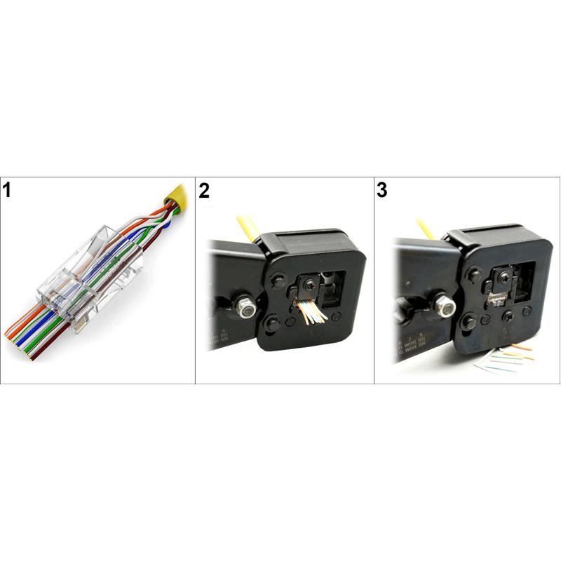 MODULARNI VTIČ RJ45T/6*P100